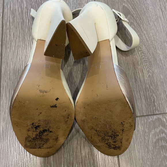 H by Halston heels with ankle strap - Picture 2 of 9